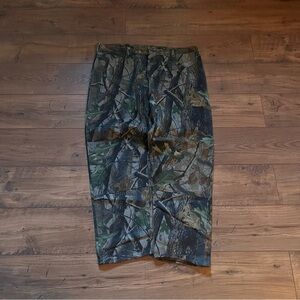 Vintage Y2K 2000s Wrangler Camo RealTree Baggy Pants 42x30